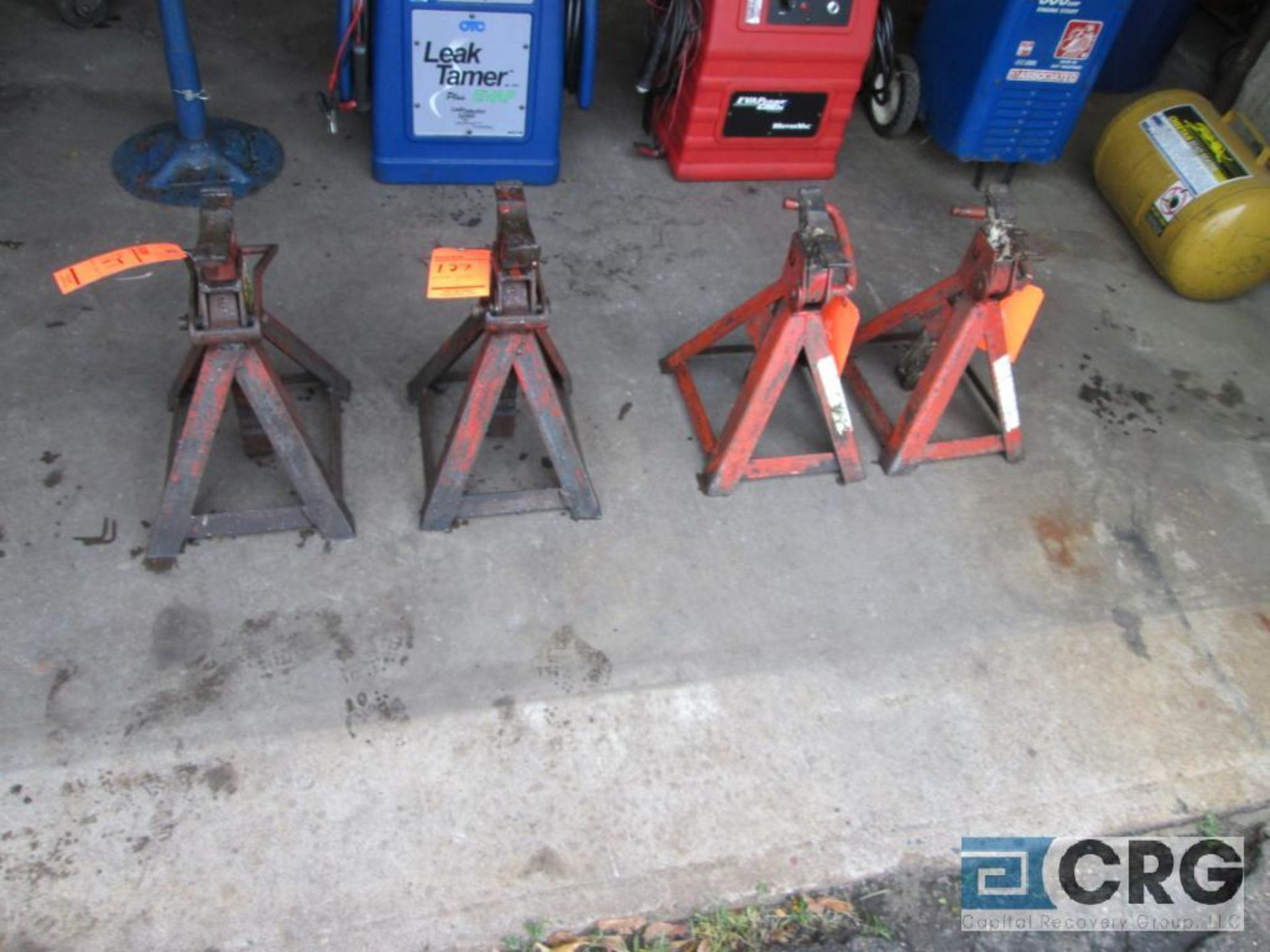 Lot of (4) assorted jack stands - Image 2 of 2