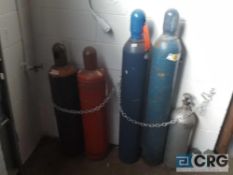 Lot of 5 assorted gas tanks