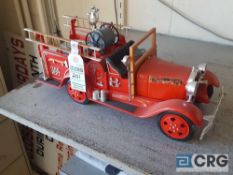 Antique Fire Engine No 4, Jim Beam decanter, full with original seal