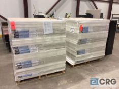 Lot of (2) skids USG gypsum lay-in ceiling tiles, 3270 Fire Rated 2 ft. x 4 ft. size