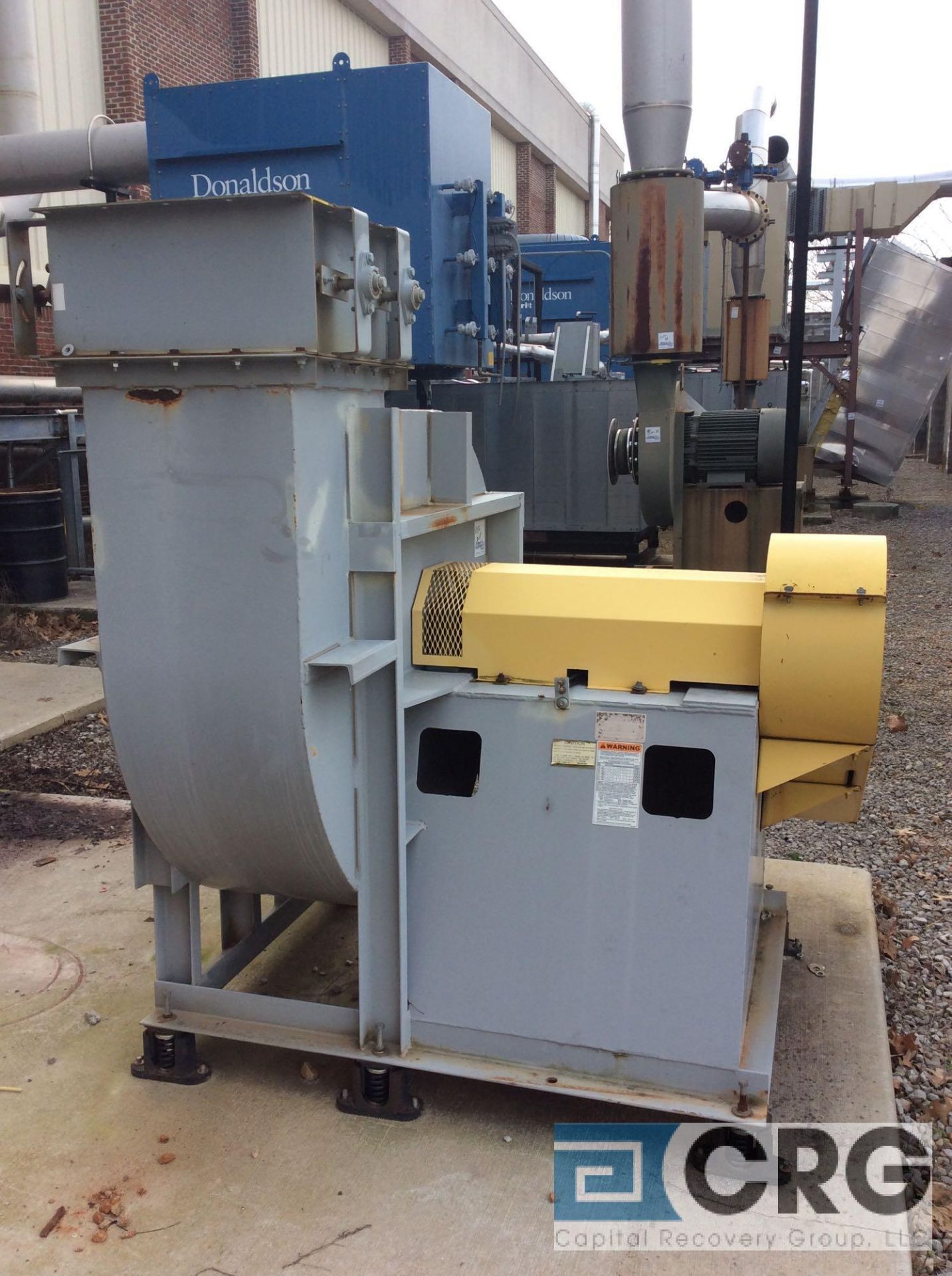Donaldson Torit DF03-24 dust collector, with Aerovent blower 60 hp motor both are 3 phase