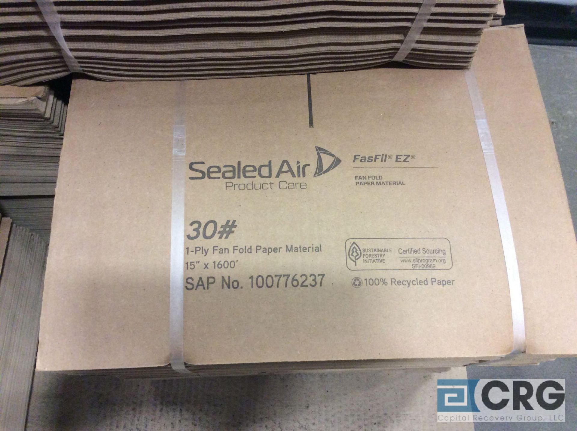 2015 Sealed Air portable paper void fill system, mn US FASFIL EZ AUTO, 120 volt, 1 phase, , with 30# - Image 4 of 4