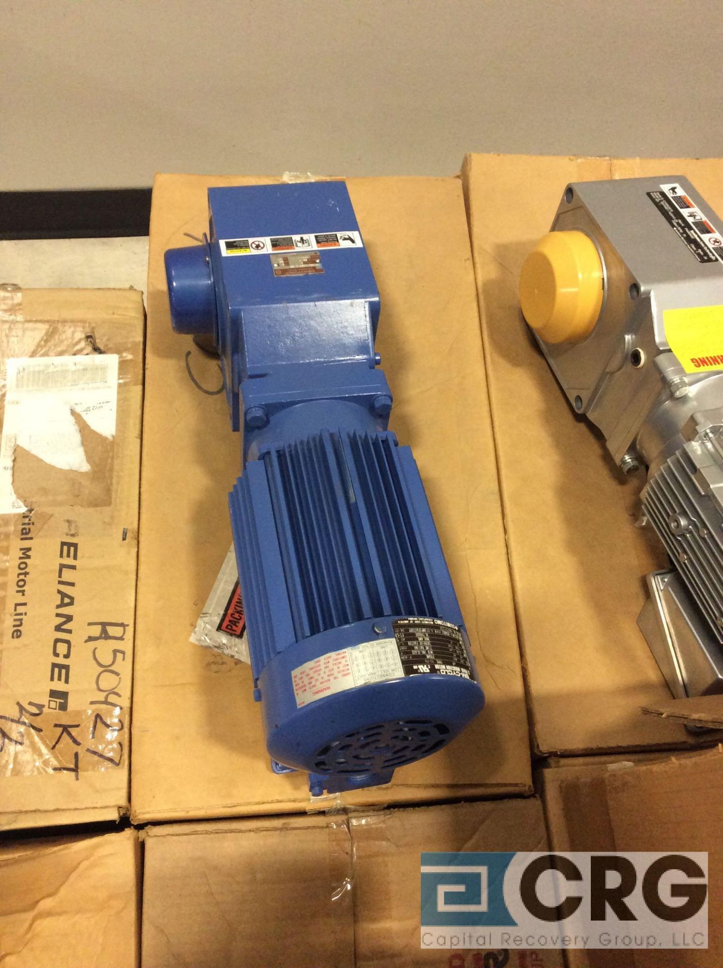 Lot of (12) assorted 1 hp motors, (1) Leeson, (5) Baldor, and (6) Sumitomo - Image 4 of 6