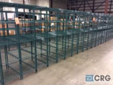 Lot of (4) 3 ft. x 6 ft. x 18 in. METRO adjustable shelving