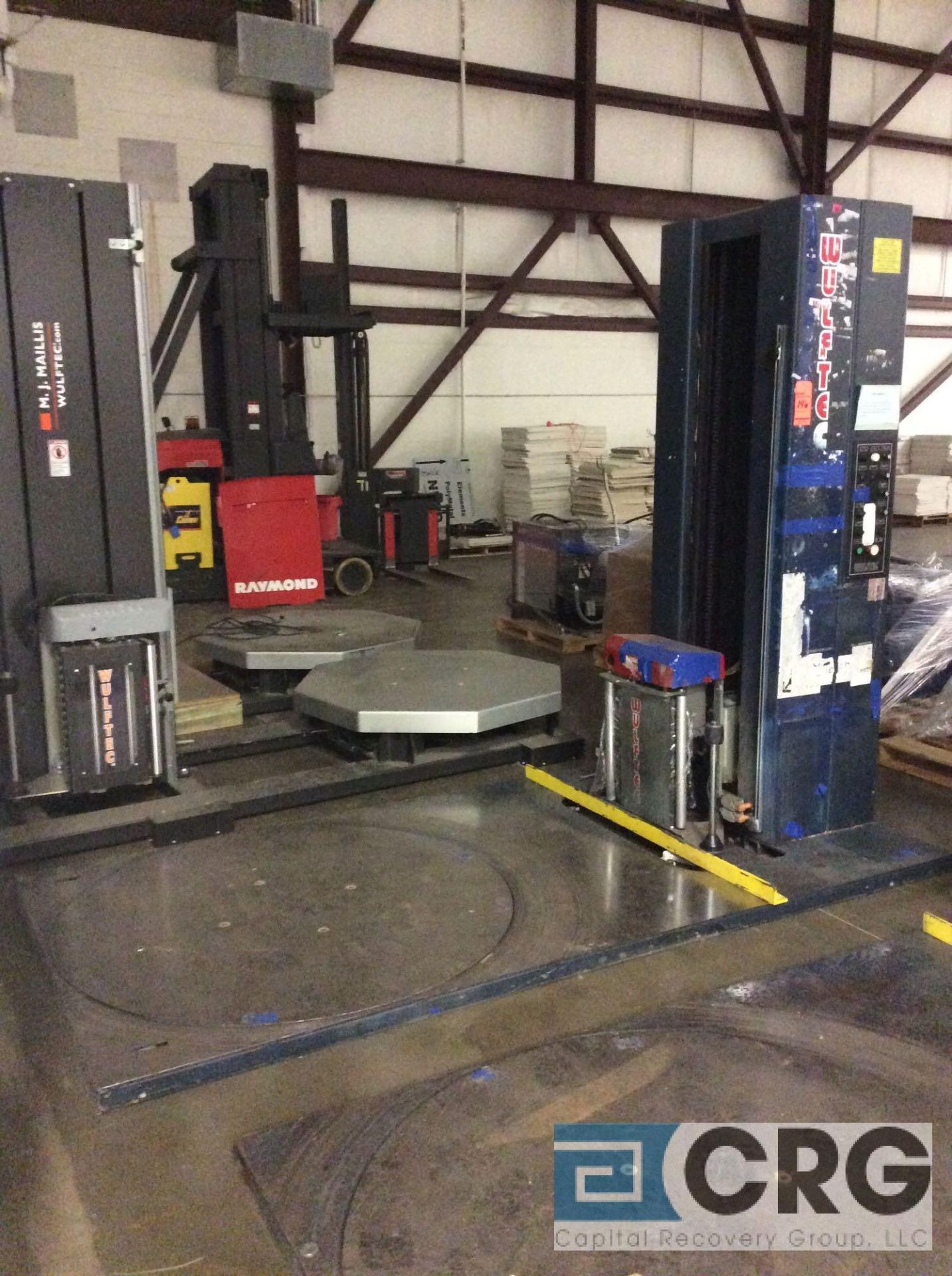 Wulftec International WLP-200 pallet wrapping machine, 1 phase