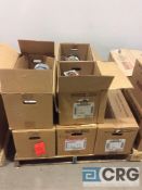 Lot of (8) 1.5 hp motors, (6) Baldor, and (2) Sumitomo