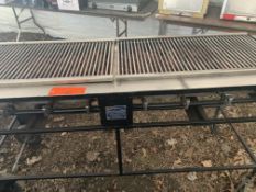 Gas grill, 60 in., lava stones