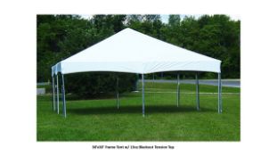 Central Tent Mfg 30 x 30 tension frame tent COMPLETE