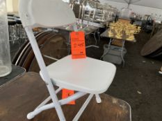 Lot of (10) children's folding chairs