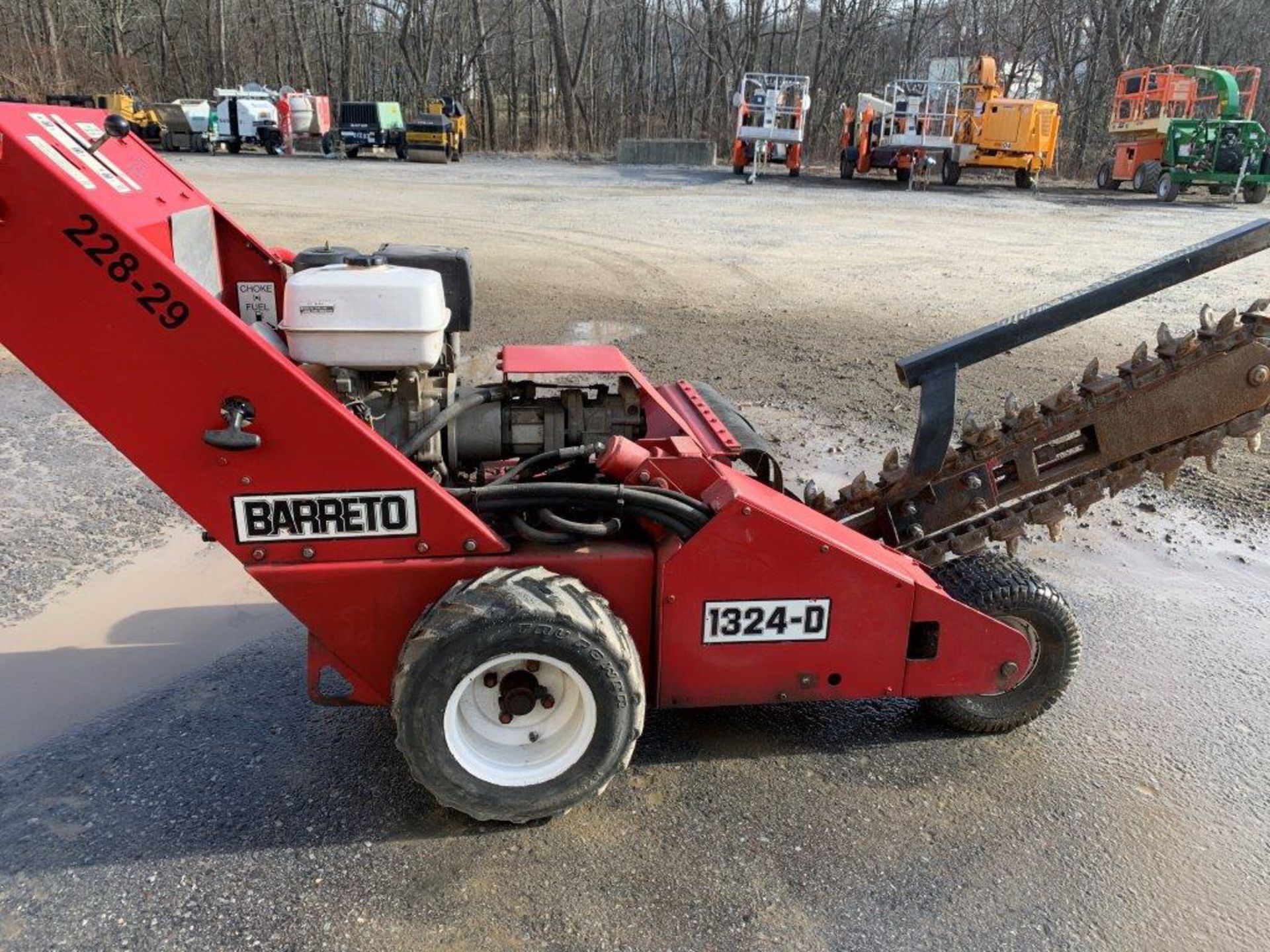 Baretto 36" Trencher, MN 1324D, SN na