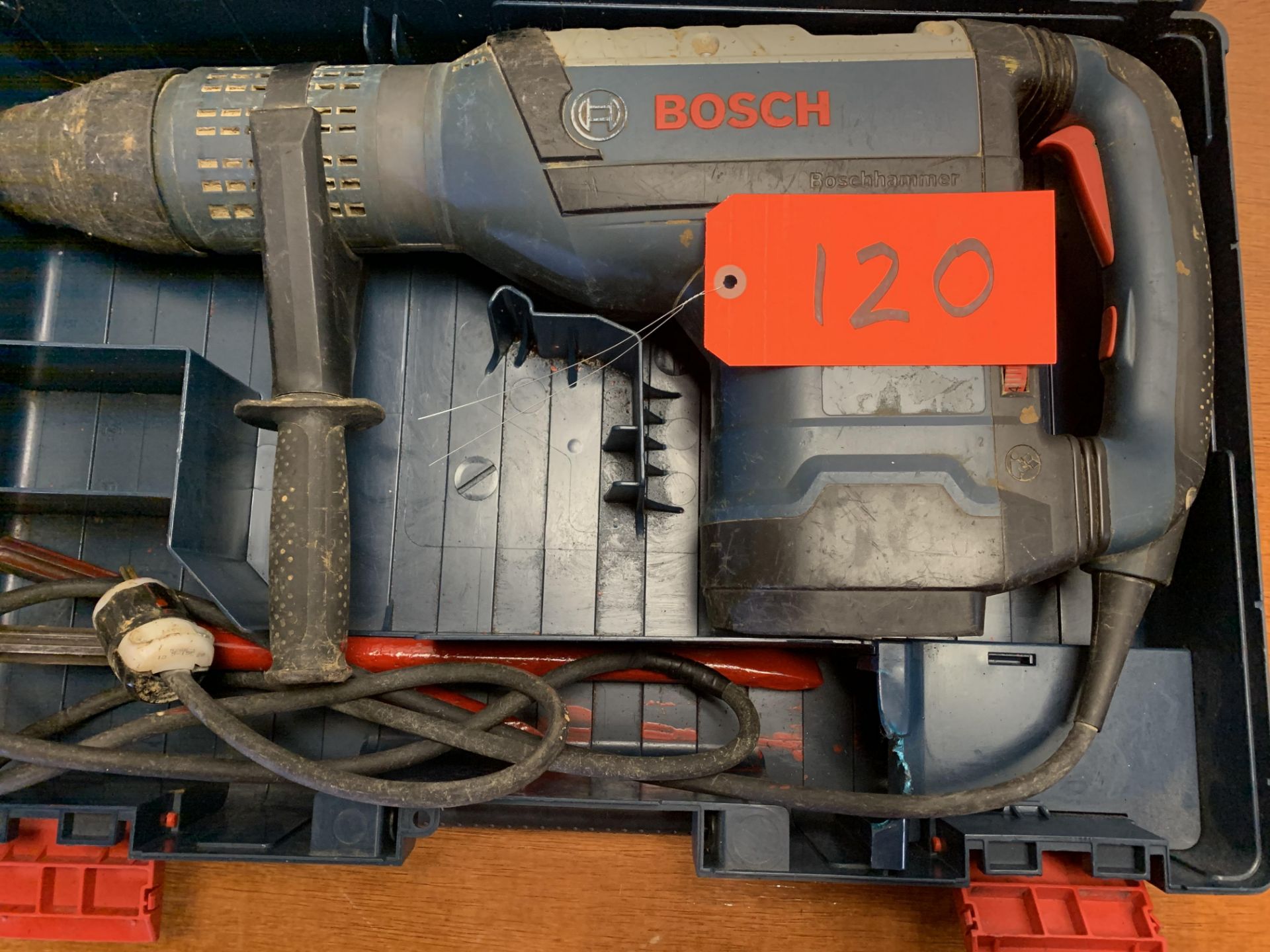 Bosch RH1255VC rotary hammer, point and chisel, s/n 702000545