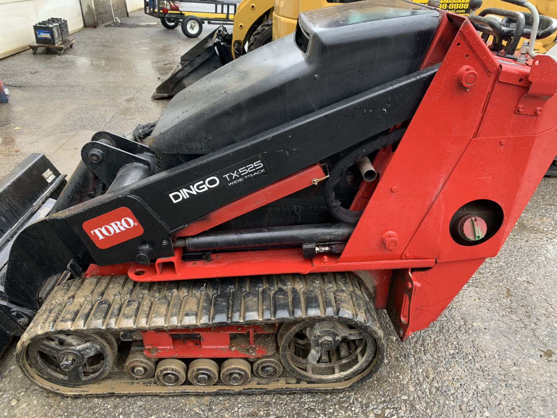 2015 Dingo TX525 compact utility loader, 1,008 hours, s/n 315000349, year built 2015