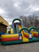 Inflatable 18 ft. slide