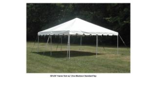 Central Tent Mfg 30 x 30 standard frame tent COMPLETE