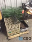 Lot of asst dish racks