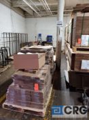 Lot of assorted corrugated boxes