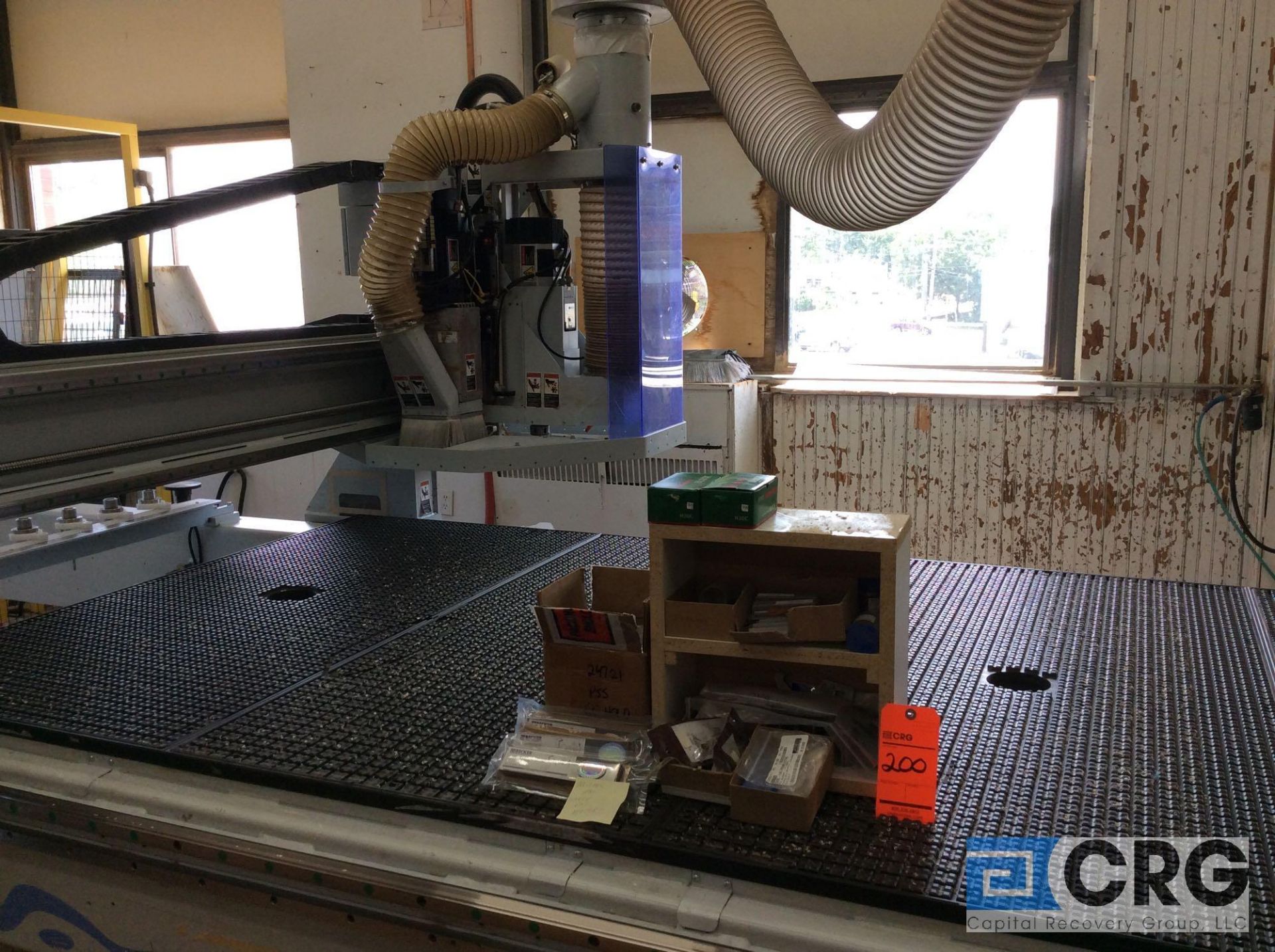 2014 Weeke/ Vantech Optimat BHP008 - 510 CNC router, 9.5 kW spindle, 8 position ATC tool bar, 122 - Image 4 of 5