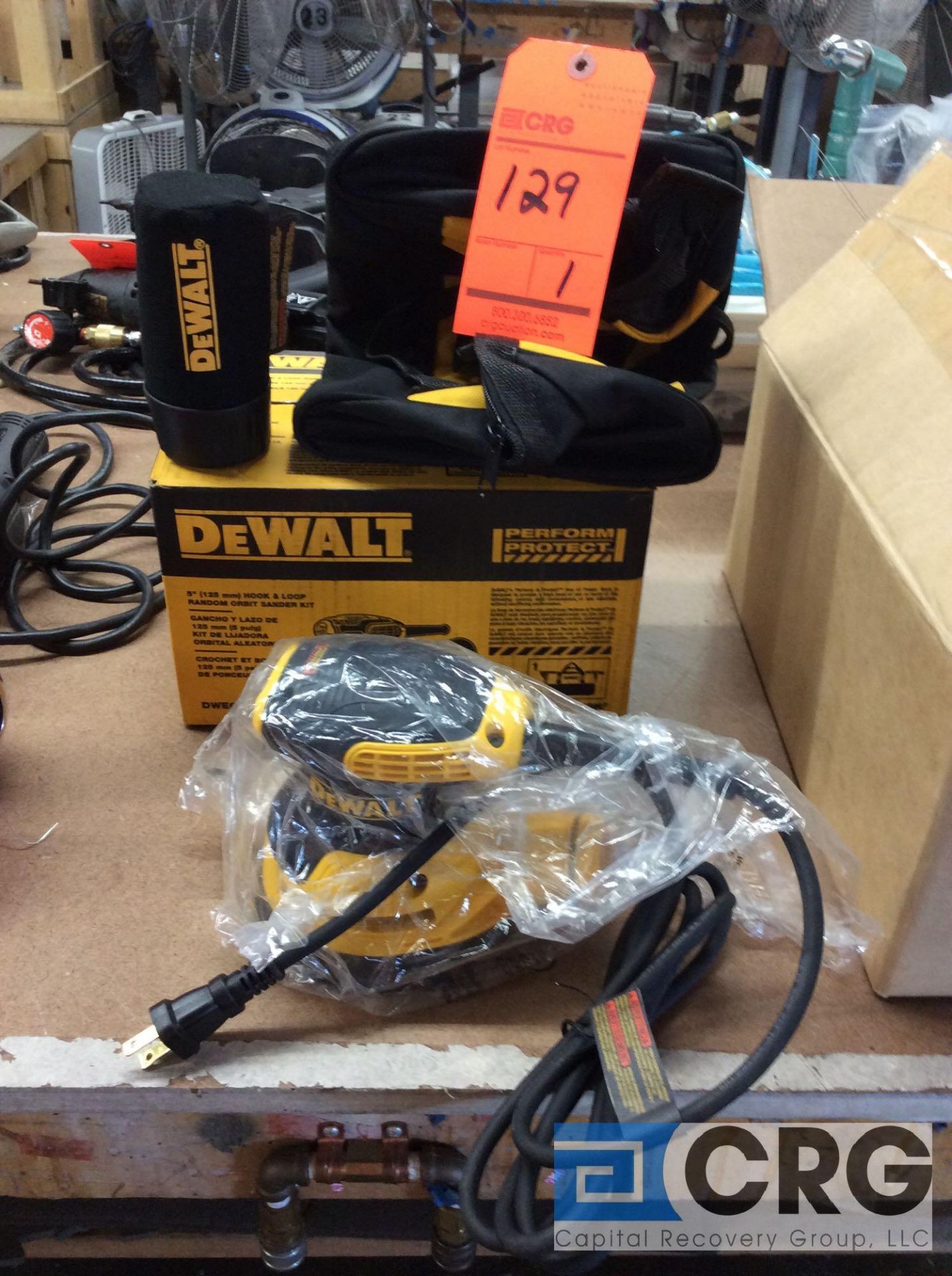 DeWALT 5 in. hook and loop orbital palm sander m/n DWE6421K