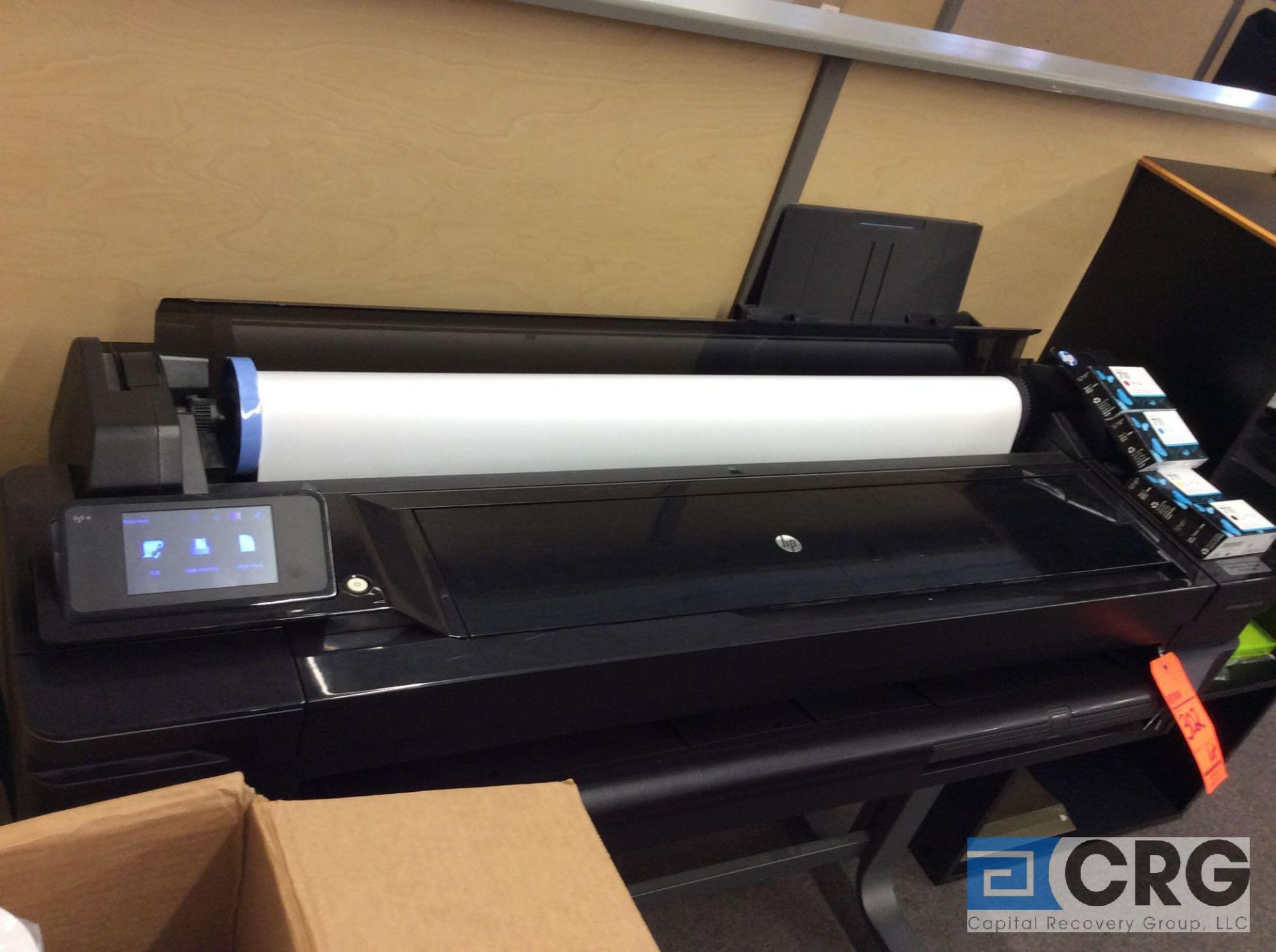 HP DesignJet T520 36 in. color plotter with extra rolls - Image 3 of 3