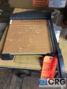 Lot of (3) small paper cutter