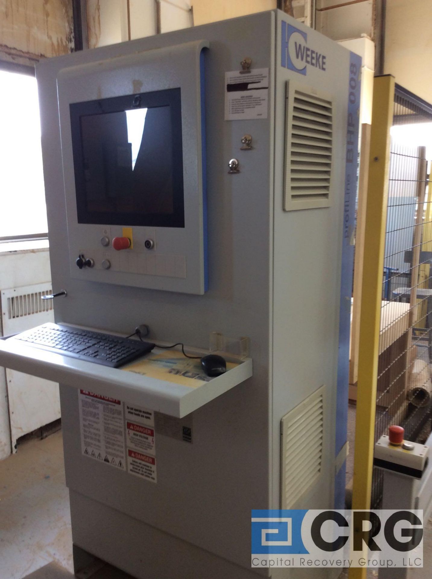 2014 Weeke/ Vantech Optimat BHP008 - 510 CNC router, 9.5 kW spindle, 8 position ATC tool bar, 122 - Image 2 of 5