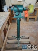 Grizzley 1 HP double end pedestal grinder