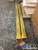 Yellow 6’ fork extensions