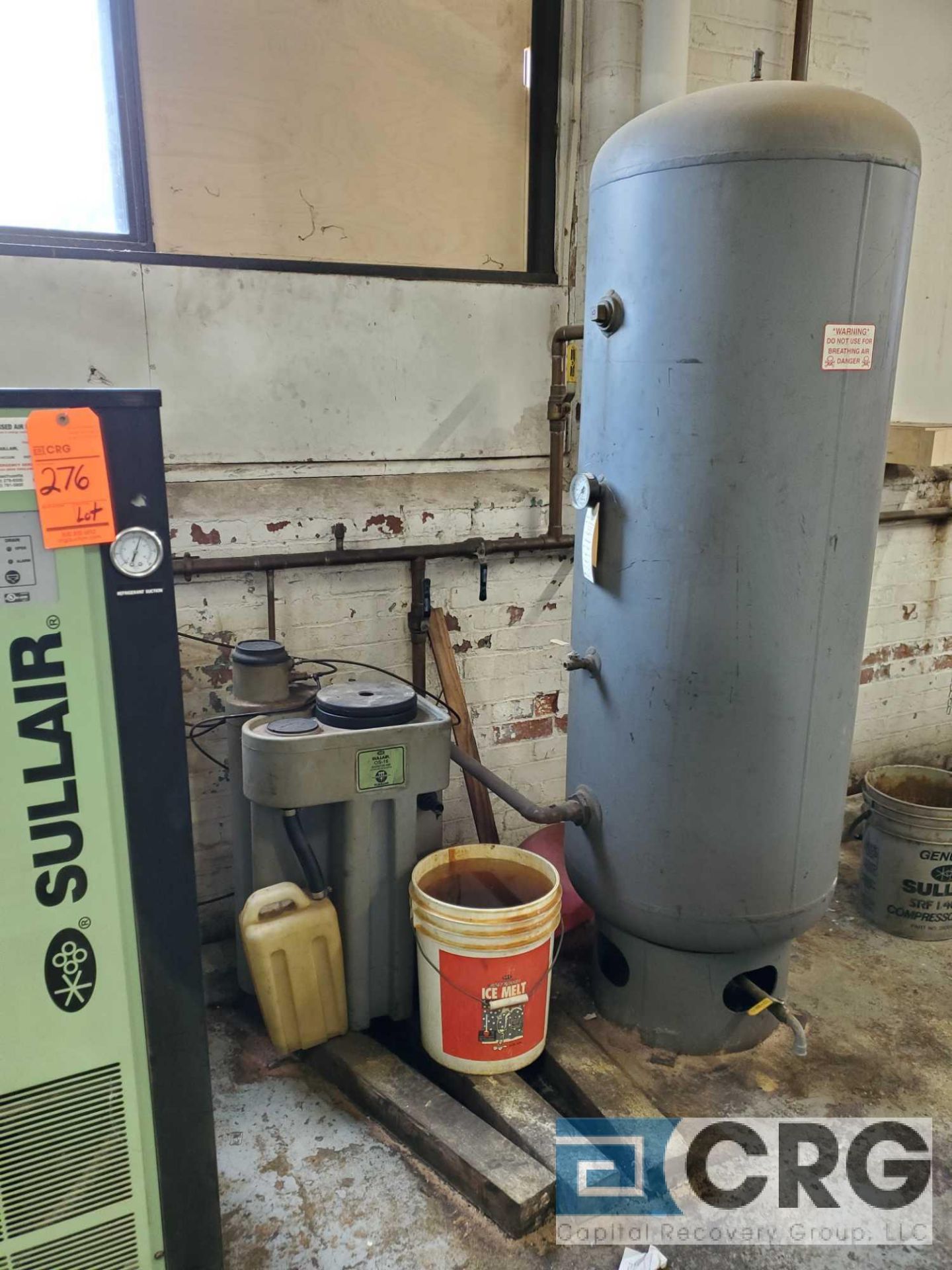 2019 Sullair 3009V rotary screw air compressor, 45 HP, 135 CFM, with SSRC-175A refrigerated air - Image 7 of 7