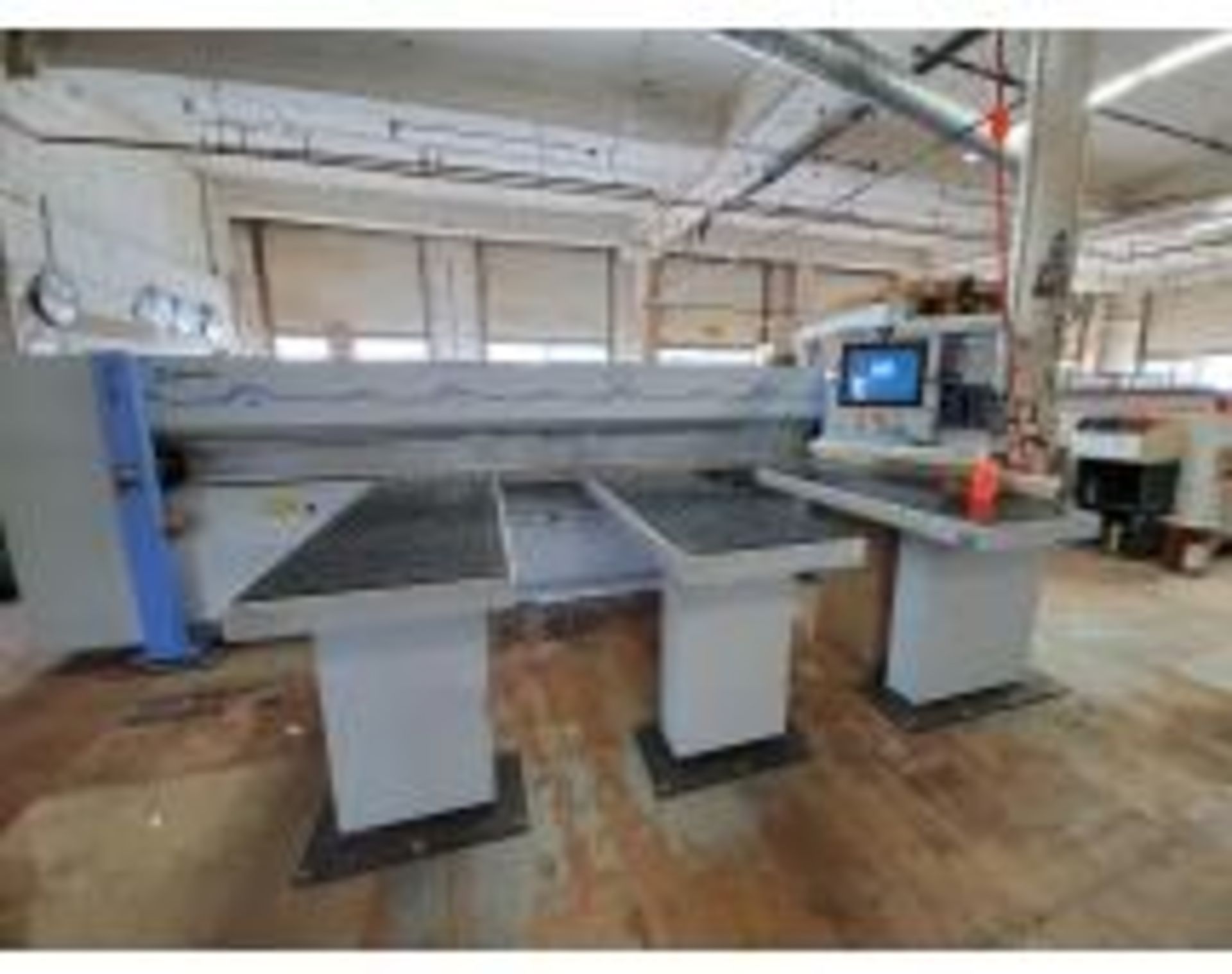 2013 Holzma HPP 20/38/38 front loading CNC panel sizing saw, P series plastic option, quick change