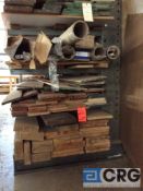 Lot consists of assorted dimensional harwoods in sizes from 1/2" X 6" to 3" X 4" with lengths to