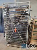 Lot consists of (11) metal storage/drying racks