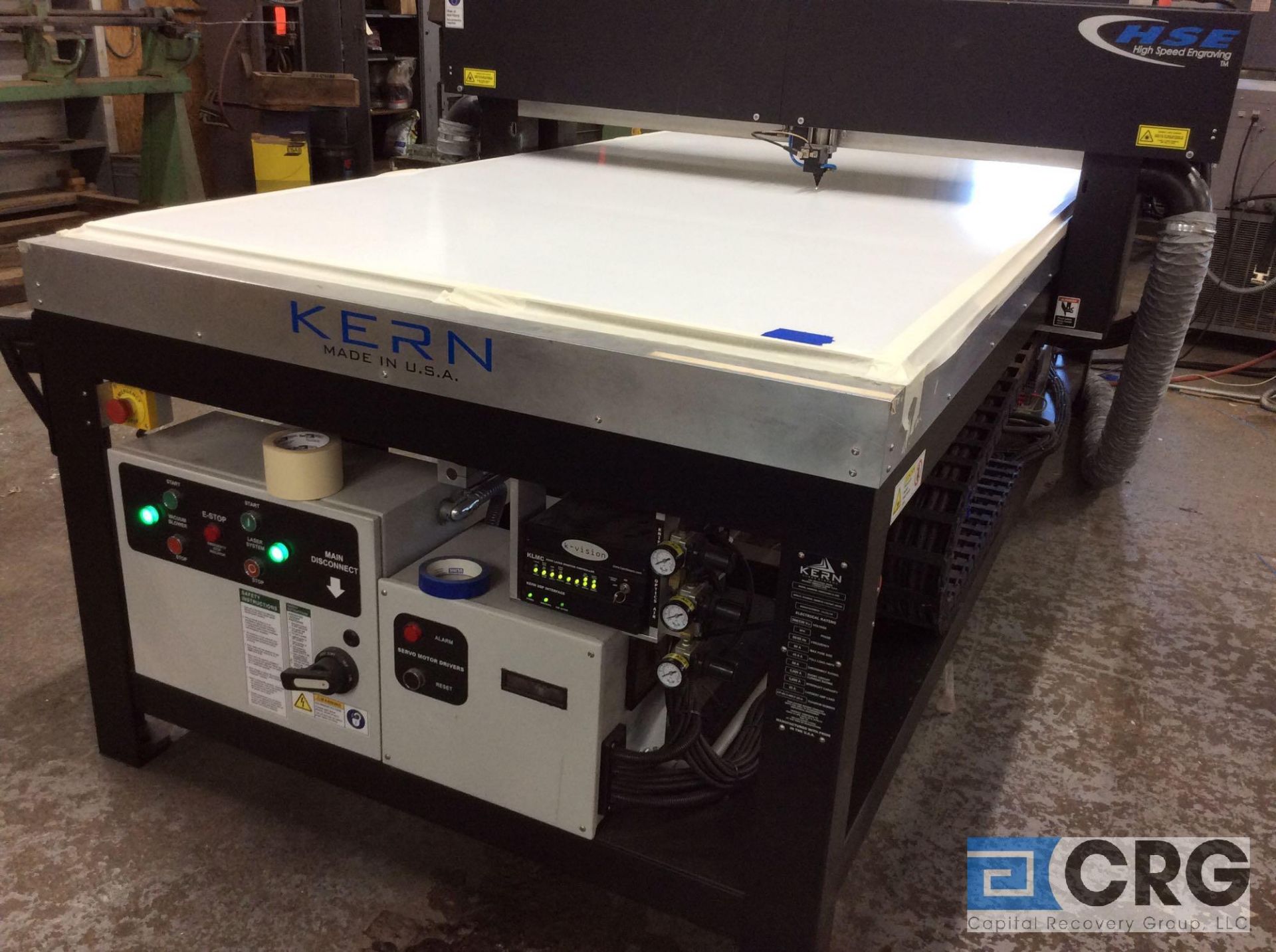 2016 Kern KER-2100J-5HSE CNC flat bed laser cutter, Coherent Diamond J-3 laser;250W - 750W output, - Image 5 of 7