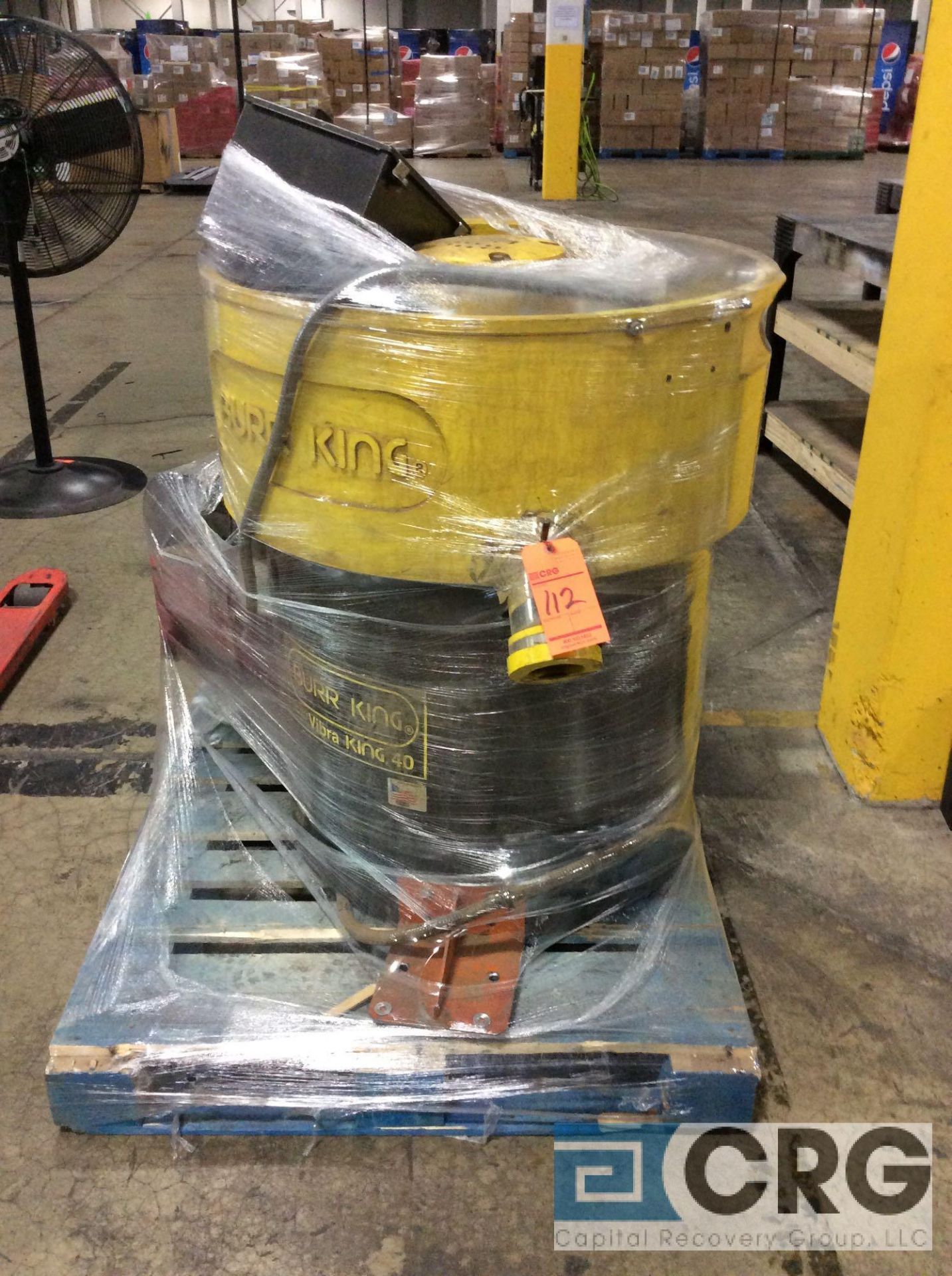 Burr King VIBRA KING 40, 40 inch deburring machine (wrapped and palletized, ready to ship)