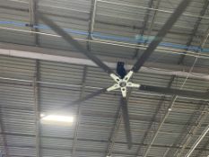 (2019) Serco BIG-ASS HLVS 5 blade variable speed ceiling fan with control