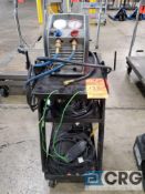 Robinair RG3 commercial refrigerant recovery unit with cart