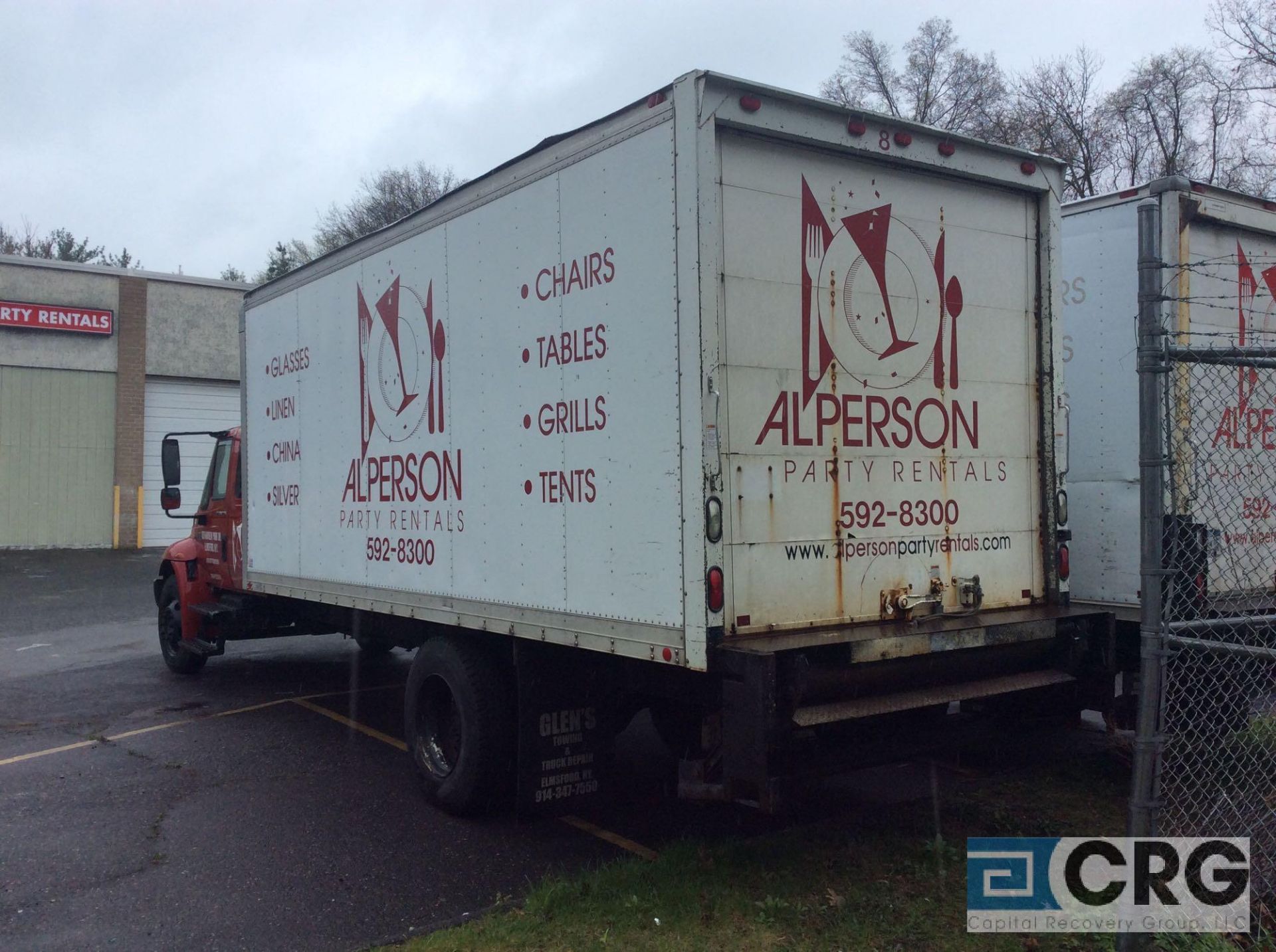 2007 International 20' box truck w/Extended Cab, DT466 ENGINE, A/T, Vinyl interior, Morgan 20' box - Image 3 of 7