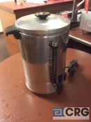 Lot of (3) 55 cup aluminum coffee maker