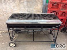 Big John 50 in. Long X 16 in. deep portable propane grill