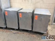 Lot of (3) portable 36 tray proof boxes