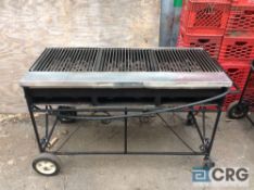 Big John 50 in. Long X 16 in. deep portable propane grill