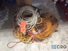 Lot of asst extension cords