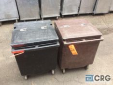 Lot of (2) Cambro portable ice caddies