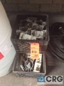 Lot of asst steel brackets