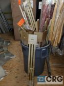 Lot of (38) assorted easels