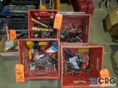 Lot consists of assorted hand tools to include wrenches, hammers, screwdrivers, sockets, (1)