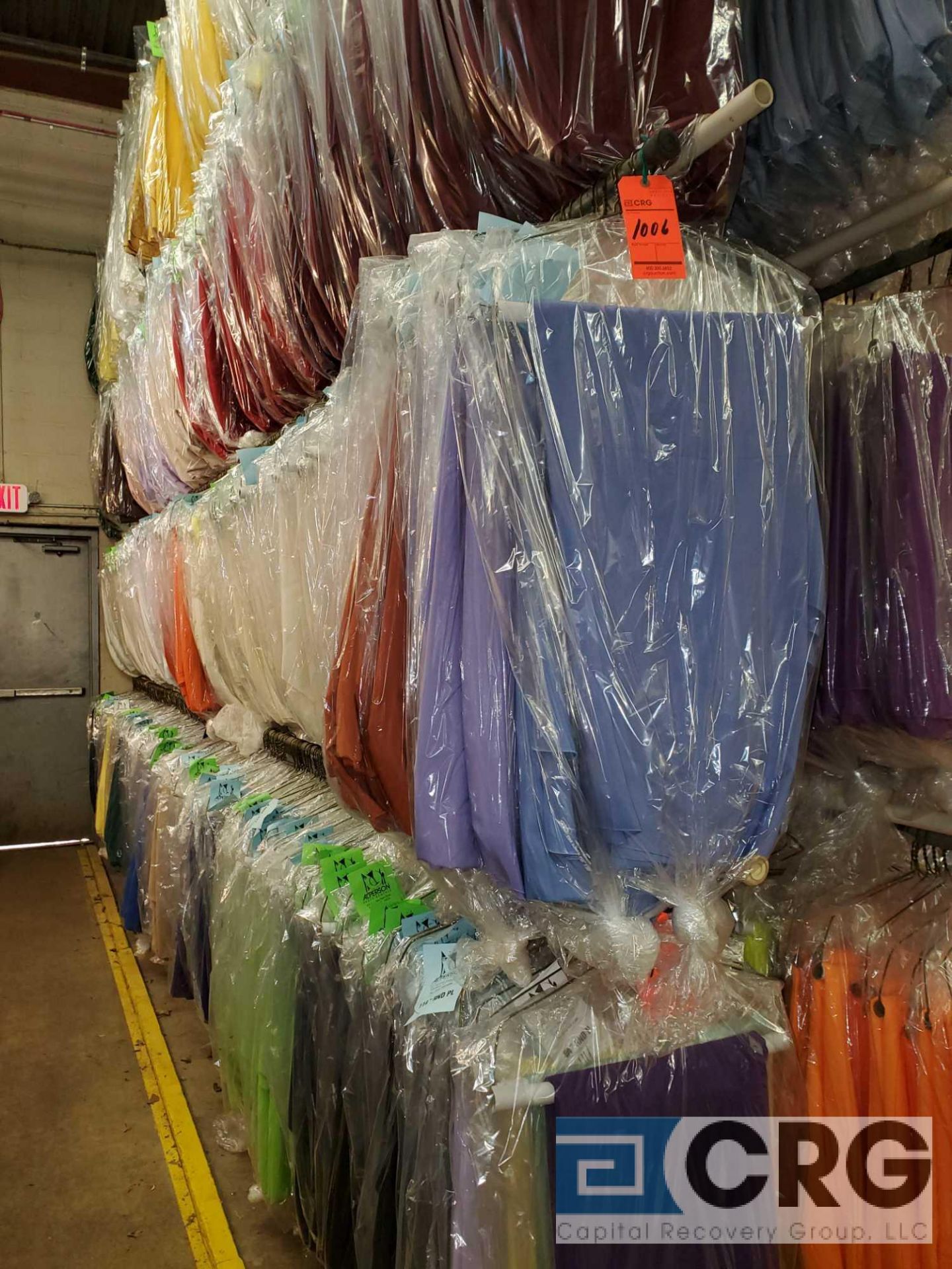 Lot consists of assorted sections of garment pipe racking, (LATE PICK-UP REQUIRED) - Image 8 of 8