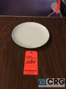 Lot of (1116) white pattern (COUPE) 10 in. round dinner plates - SUBJECT TO ENTIRETY BID