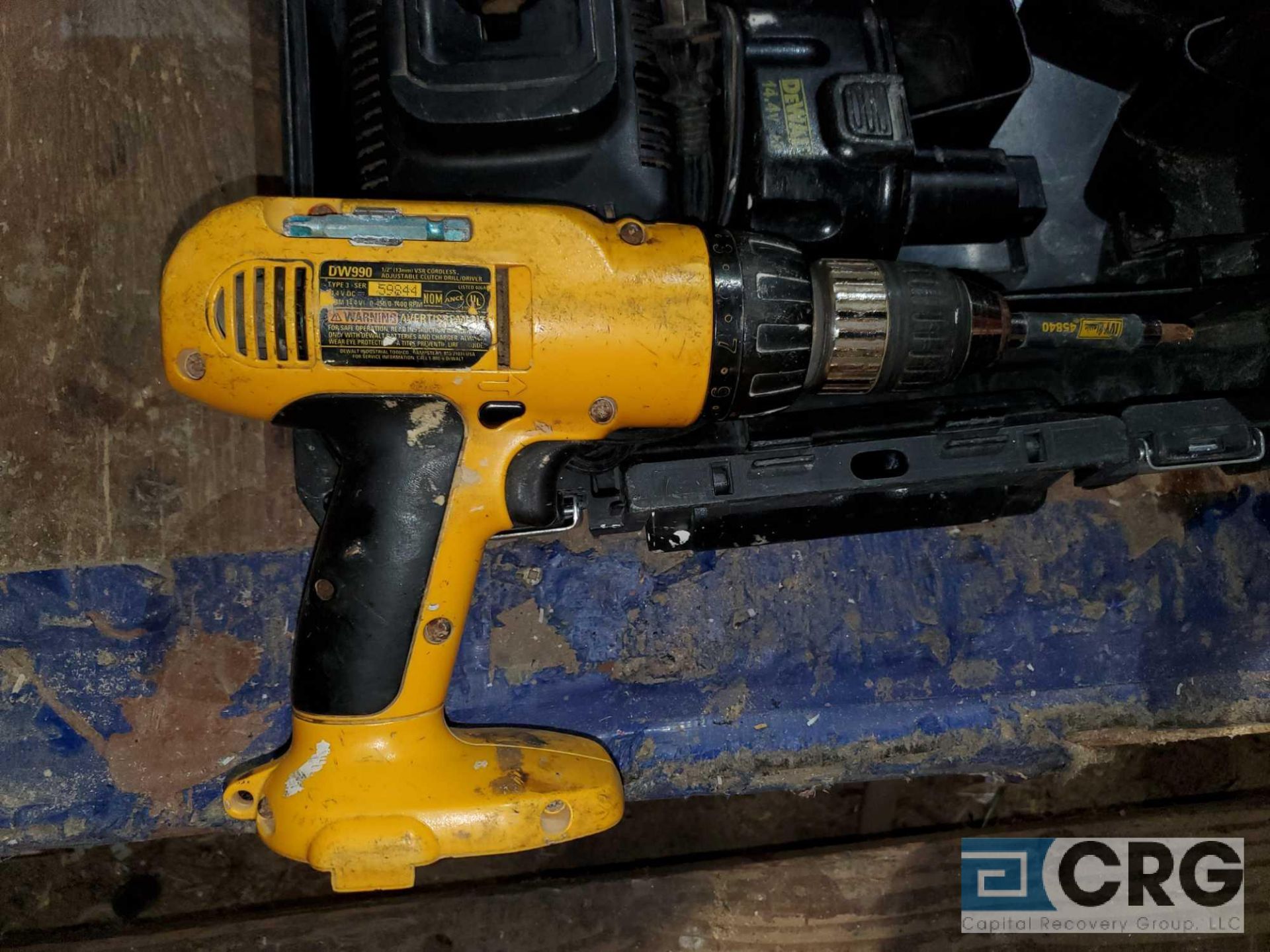 Lot consists of (1) DeWalt 14.4 volts cordless drill, DW990, 1/2 in. drive and (1) ECHO gas - Image 2 of 3