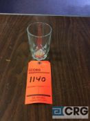 Lot of (204) 8.75 oz. hi-ball glasses, with (7) racks, add'l $5 fee per rack