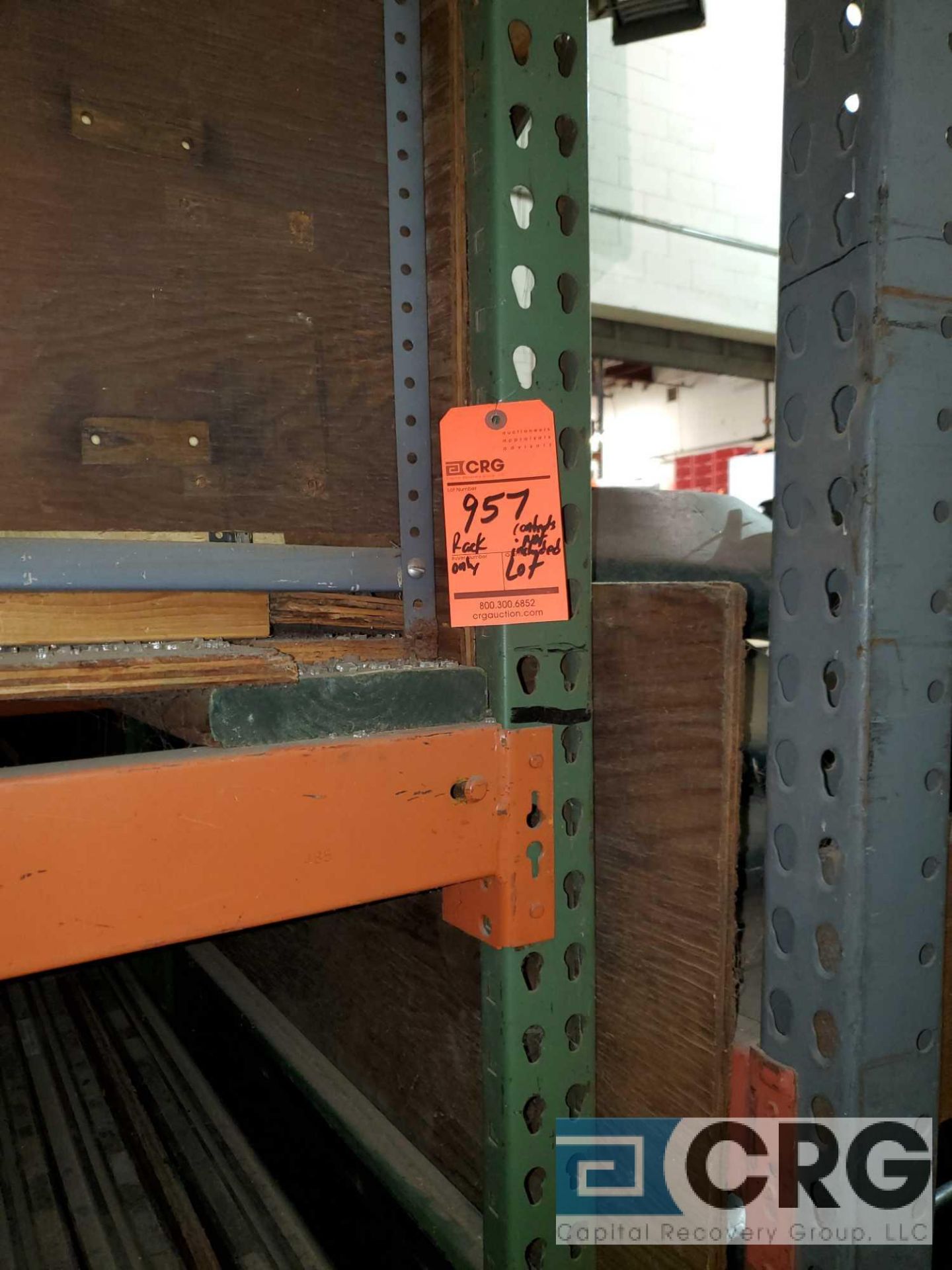 Lot consists of (14) assorted sections of racking to include (12) 12 ft x 9 ft x 48 in., (2) 5 ft